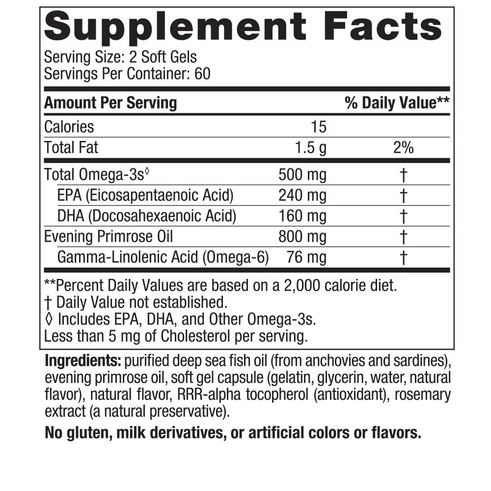 Omega Woman Softgels 576 Mg Lemon 120 Ct T807683