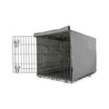 Grey Dog Crate Cover F7500