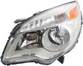 Driver Side Headlight for Chevy Equinox 2010-2015 D9469
