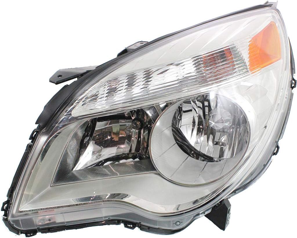 Driver Side Headlight for Chevy Equinox 2010-2015 D9469