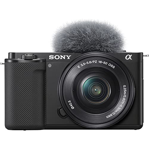 Black Mirrorless Camera with 16-50mm Lens M75447