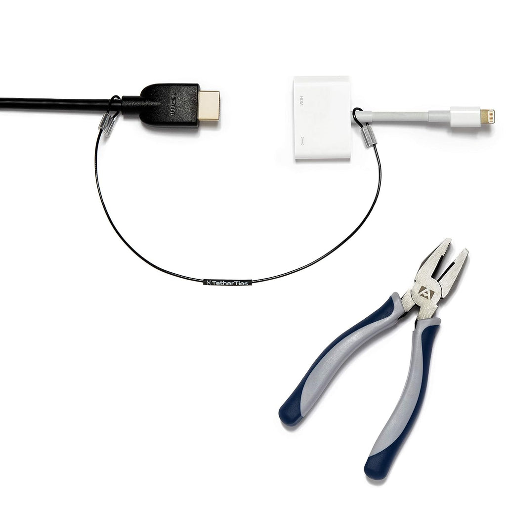 White 30 Pack Cable Tethers H93035