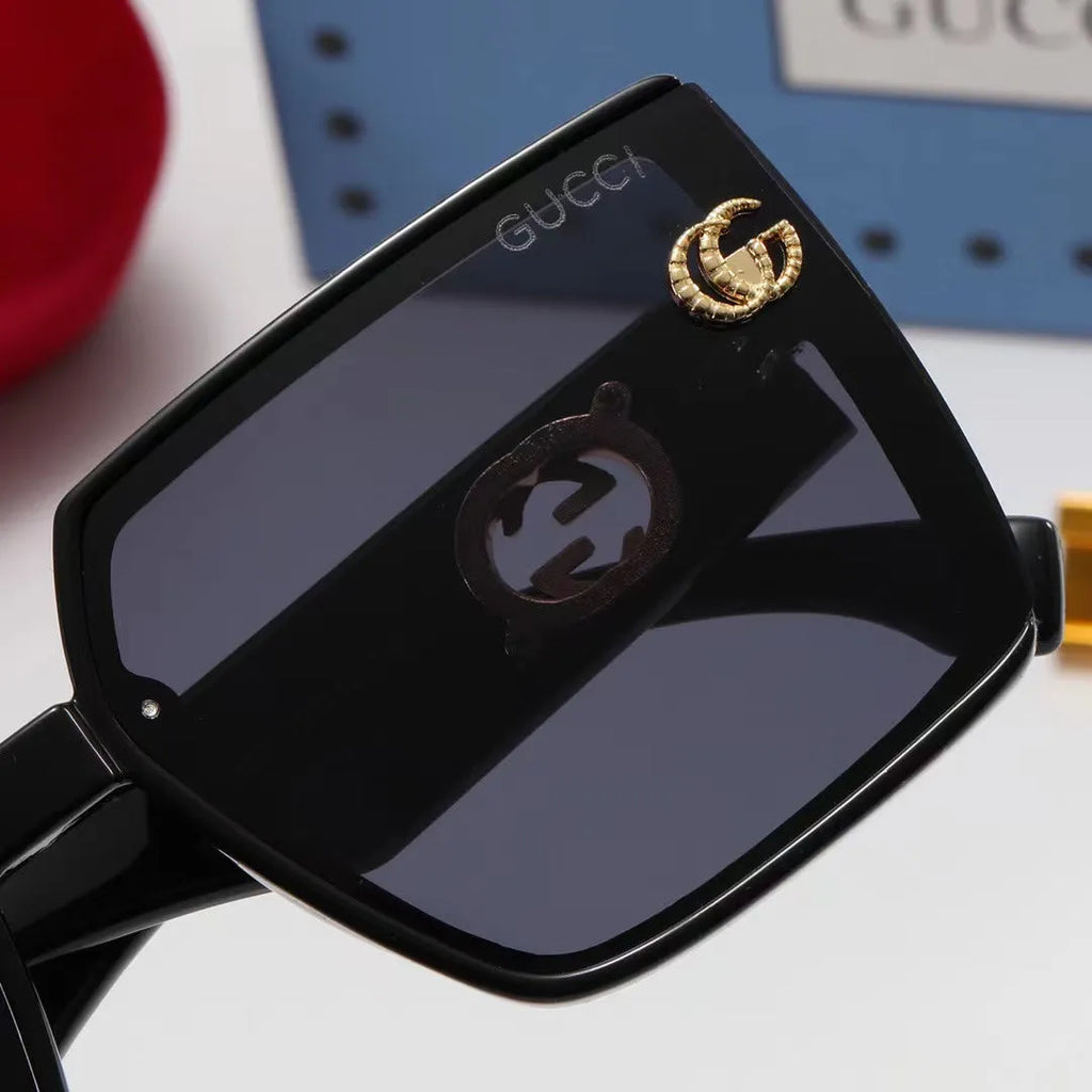 Double G Graffiti Printing Sunglasses T8604