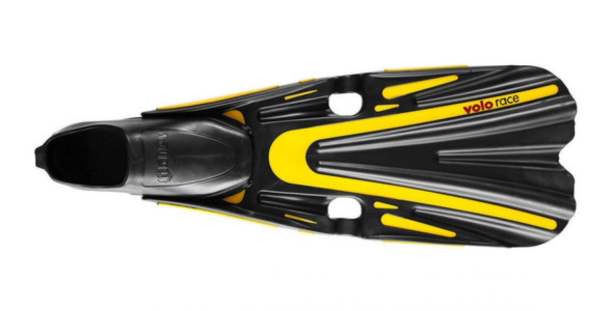 Yellow Full Foot Dive Fins F80120