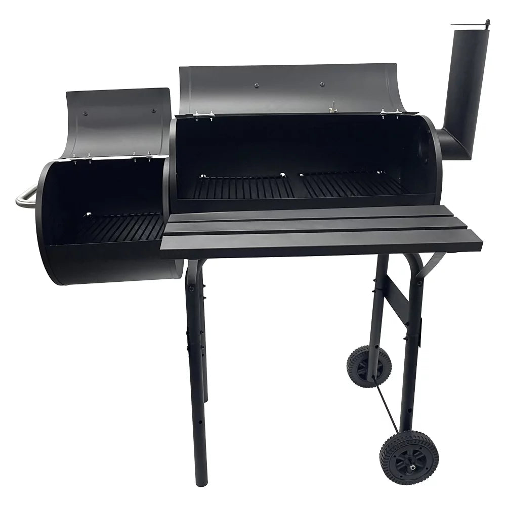 Charcoal Grill Offset Smoker with Cover K44128