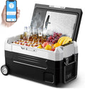Portable Car Refrigerator 37 Quart Dual Zone Compressor Cooler T533556