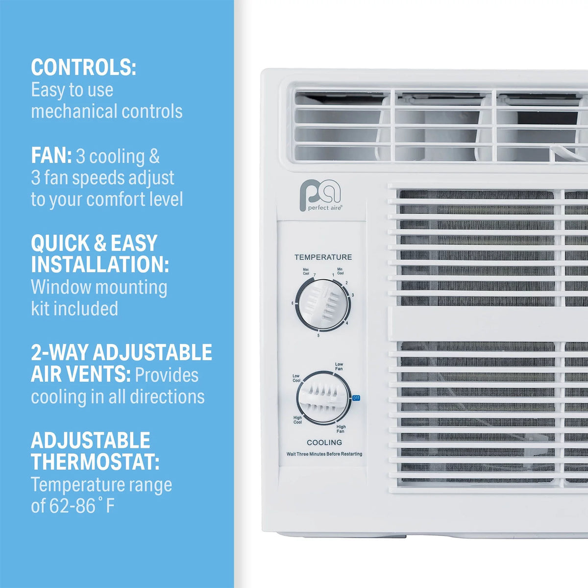 5,000 BTU Window Air Conditioner A850262