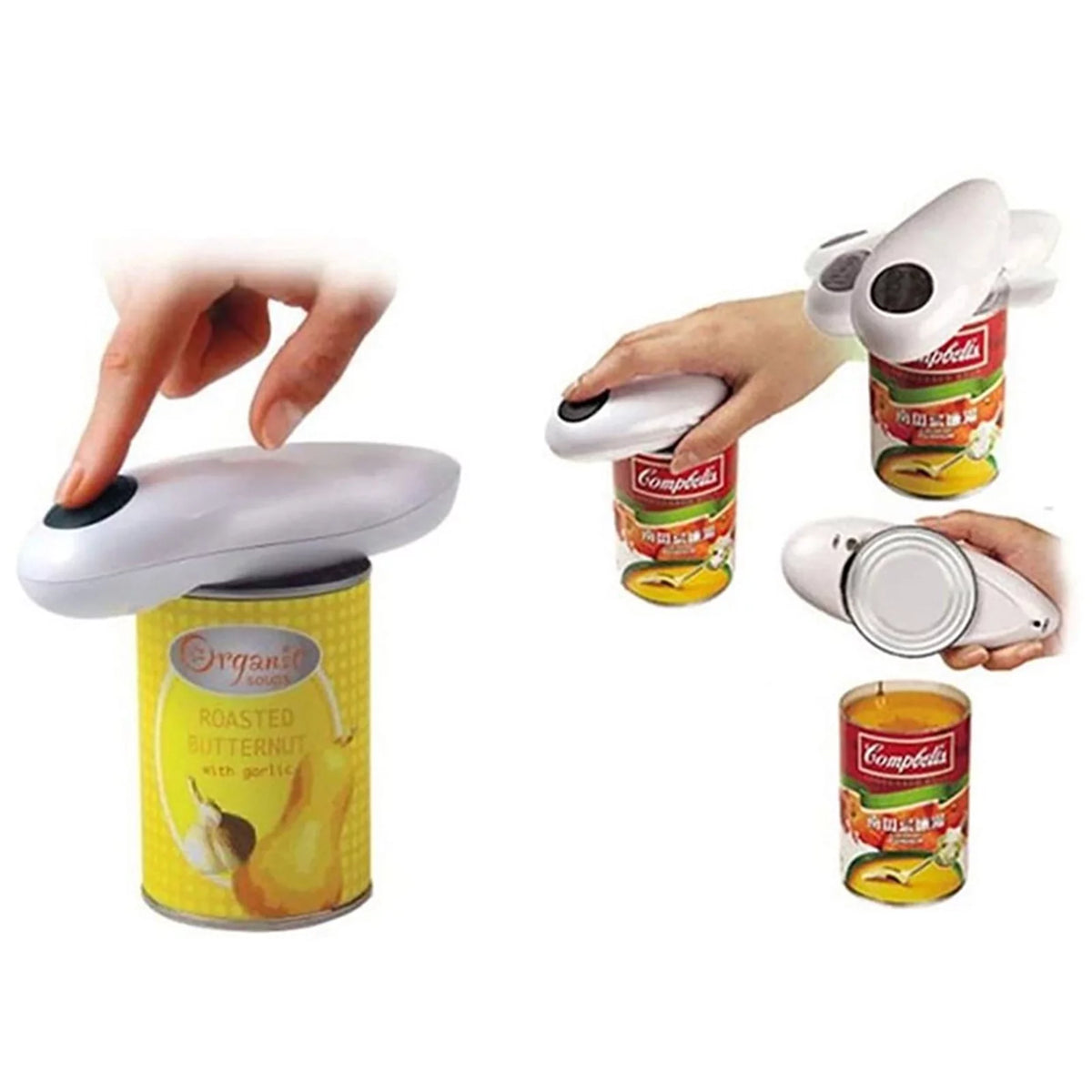 Automatic Can Tin Opener Jar Lid Wrench I973