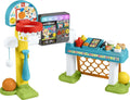4-in-1 Sports Activity Center Toddler Learning Toy O576221
