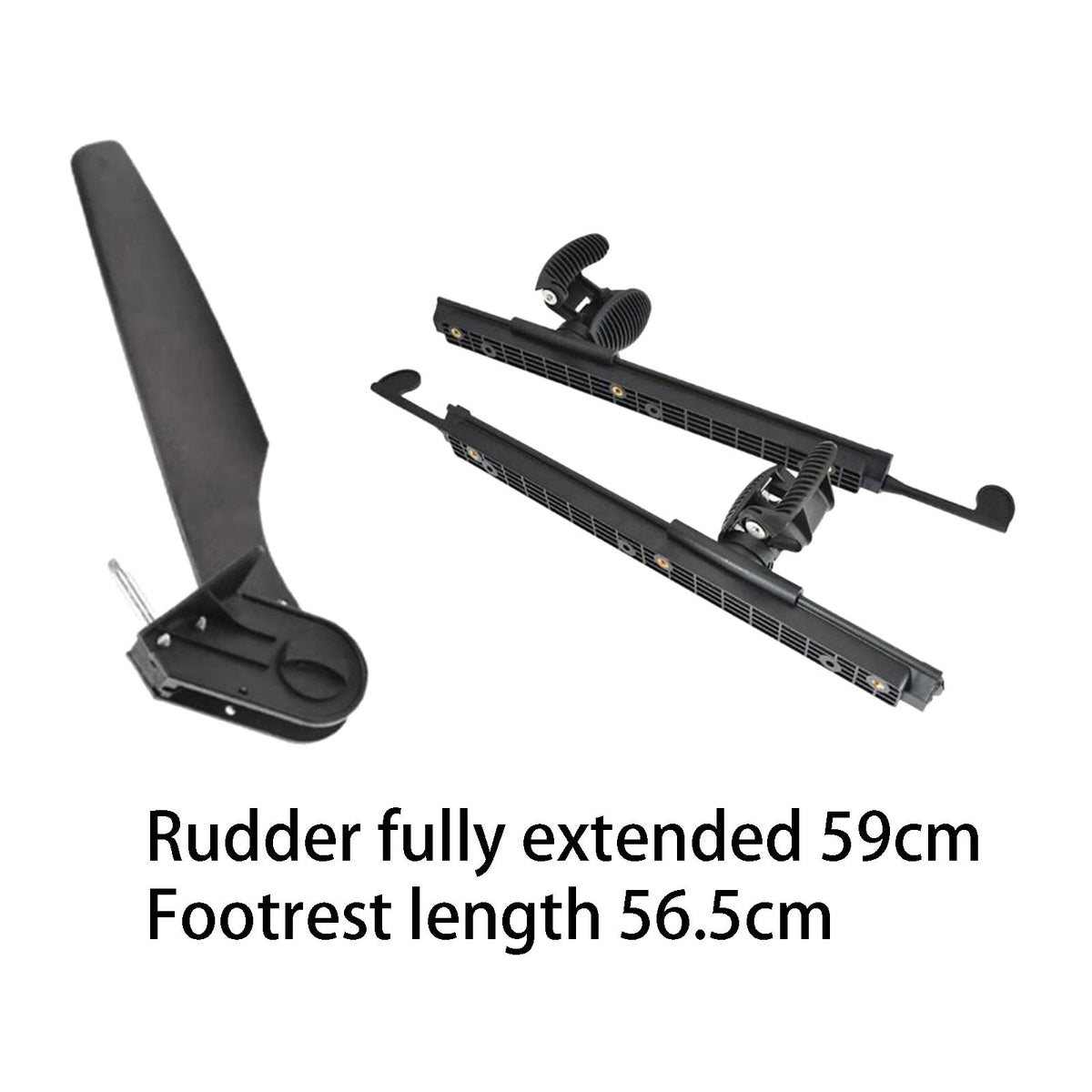 Kayak Rudder with Foot Brace Pedals T7752