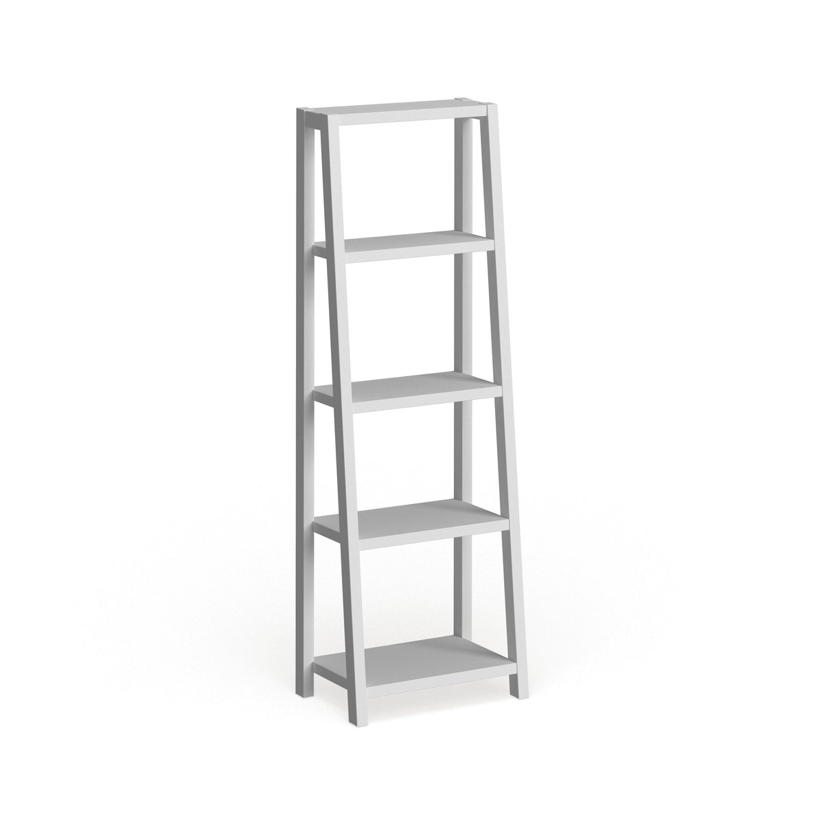 White 5-Tier Bookcase X864