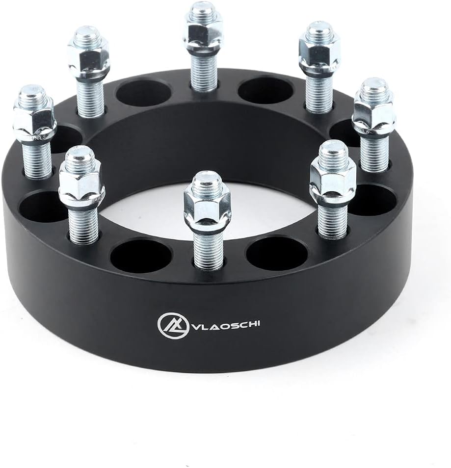 Black Forged 2 Inch Wheel Adapters Pack of 4 J5818