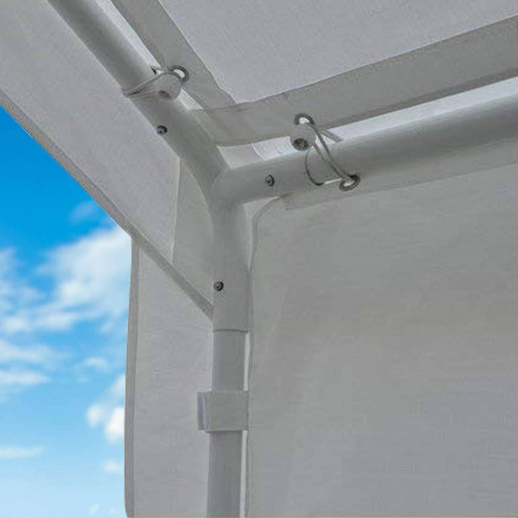Extra Large Heavy Duty Carport with Removable Sidewalls Y63268