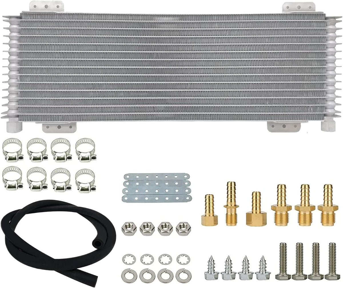 Heavy Duty Transmission Oil Cooler with Mounting Hardware T86471