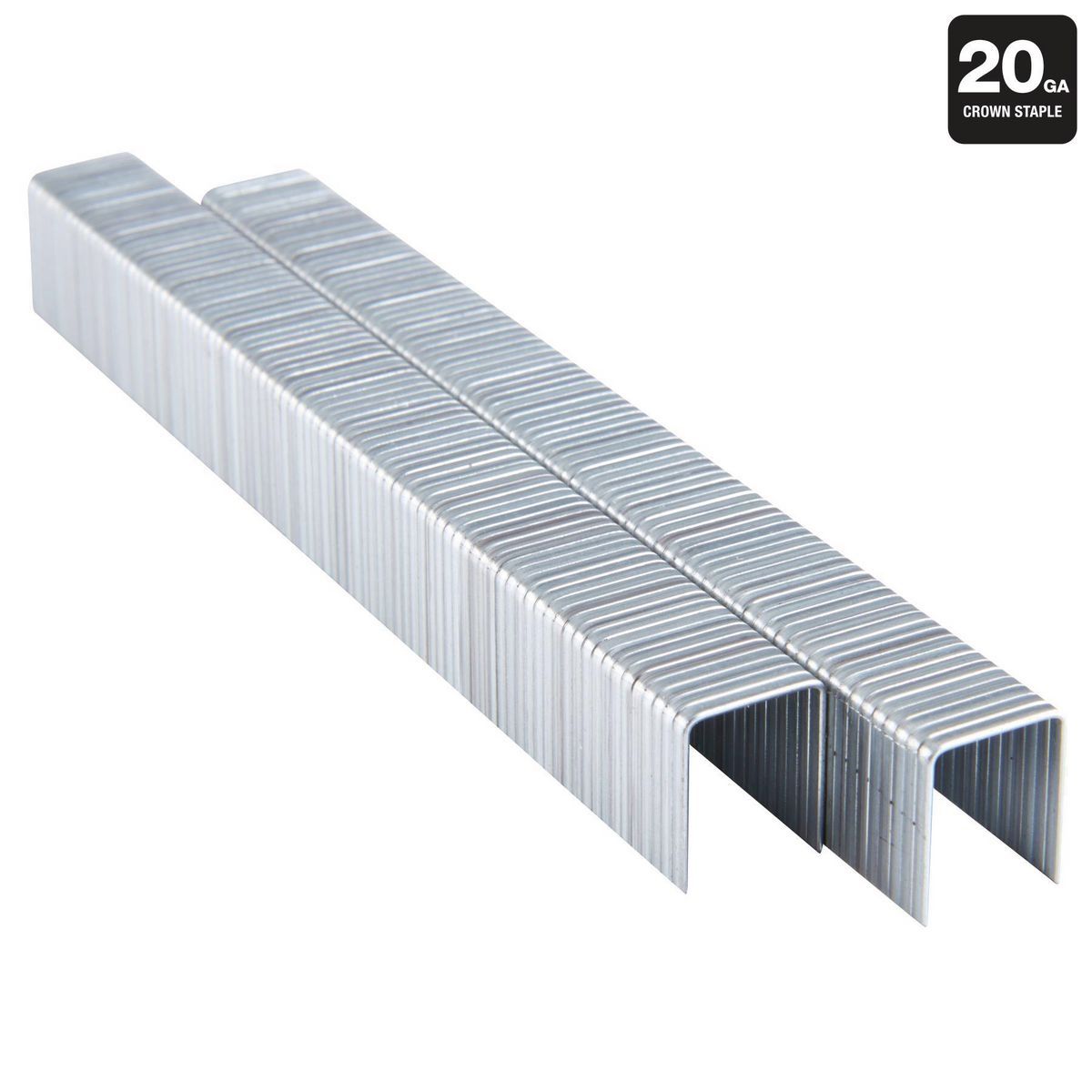 1/2 in. x 7/16 in. 20 GA Galvanized Staples, 5040 Piece N613