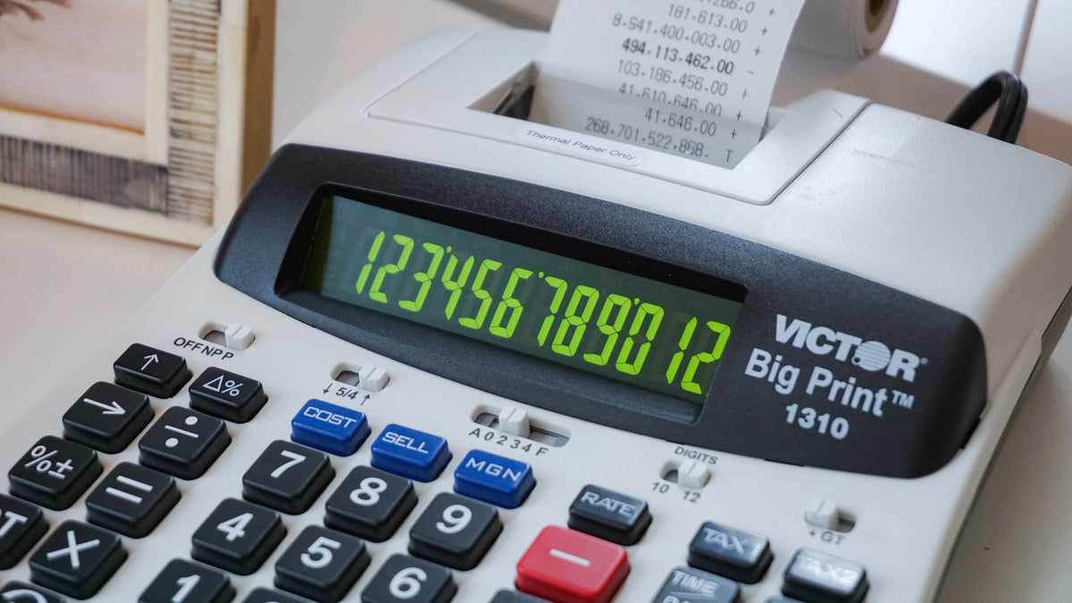 Commercial Thermal Printing Calculator H451