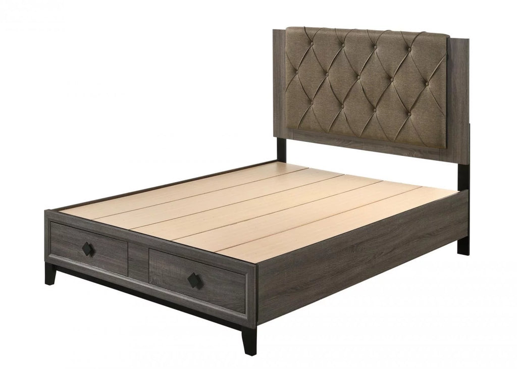 Gray Oak Storage King Bedroom Set 5Pc G815999