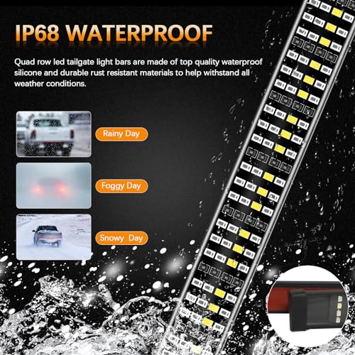 60 Inch LED Tailgate Light Bar with Reverse & Sequential Turn Signals Q258294