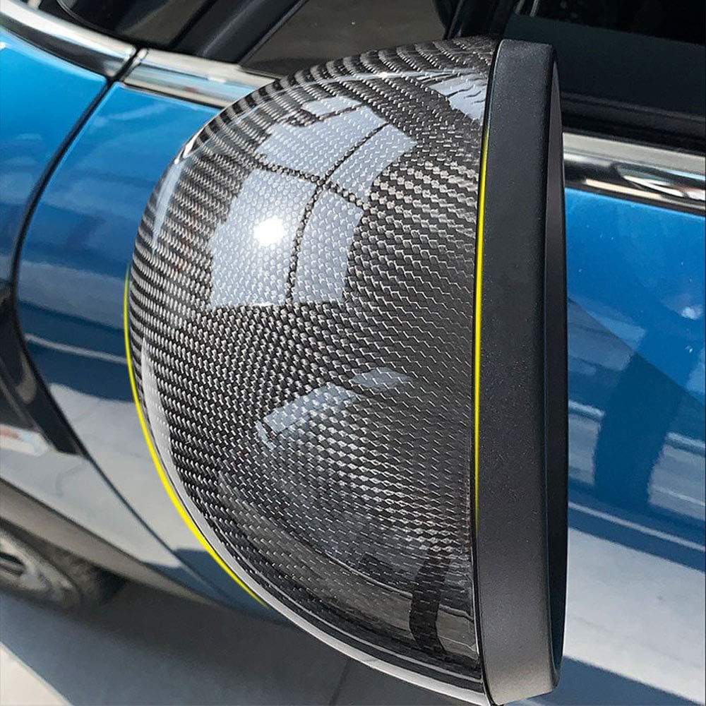 Carbon Fiber Rear Mirror Cover Overlay Shell for Mini Cooper K1538