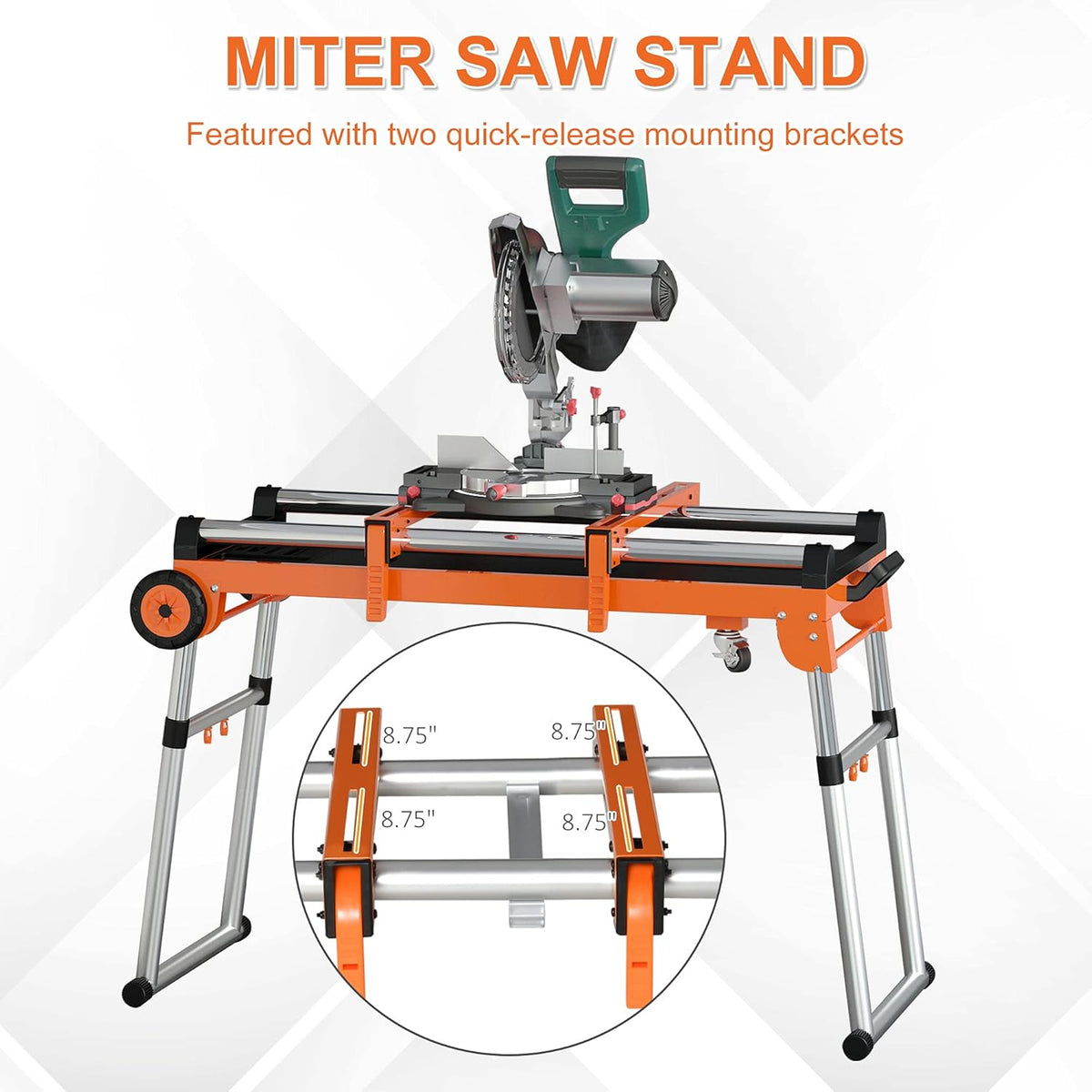 5-in-1 Folding Work Bench with Adjustable Legs F8207