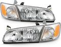 OE Factory Style Headlights Headlamps with Corner Lights Signal Lamps 4pcs N10662