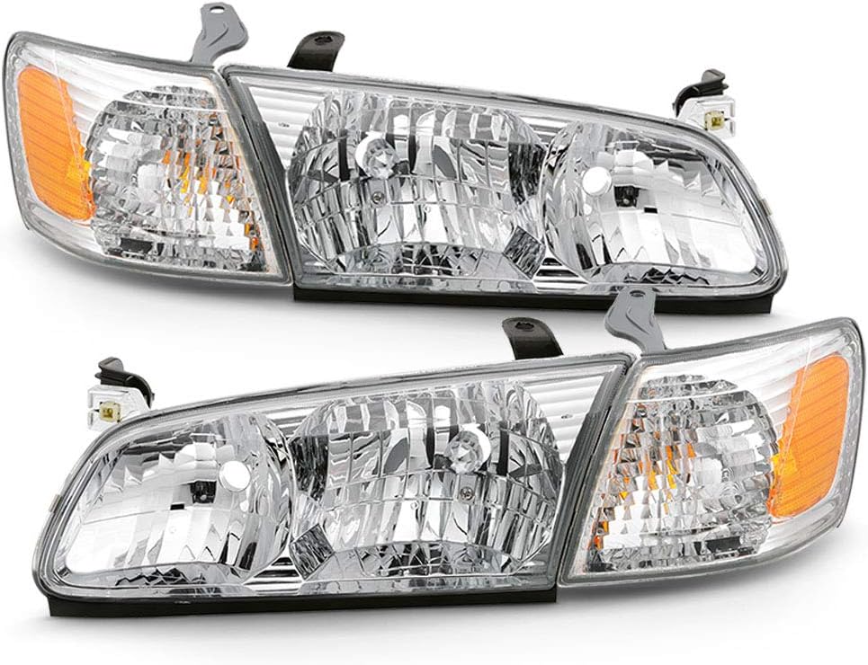 OE Factory Style Headlights Headlamps with Corner Lights Signal Lamps 4pcs N10662