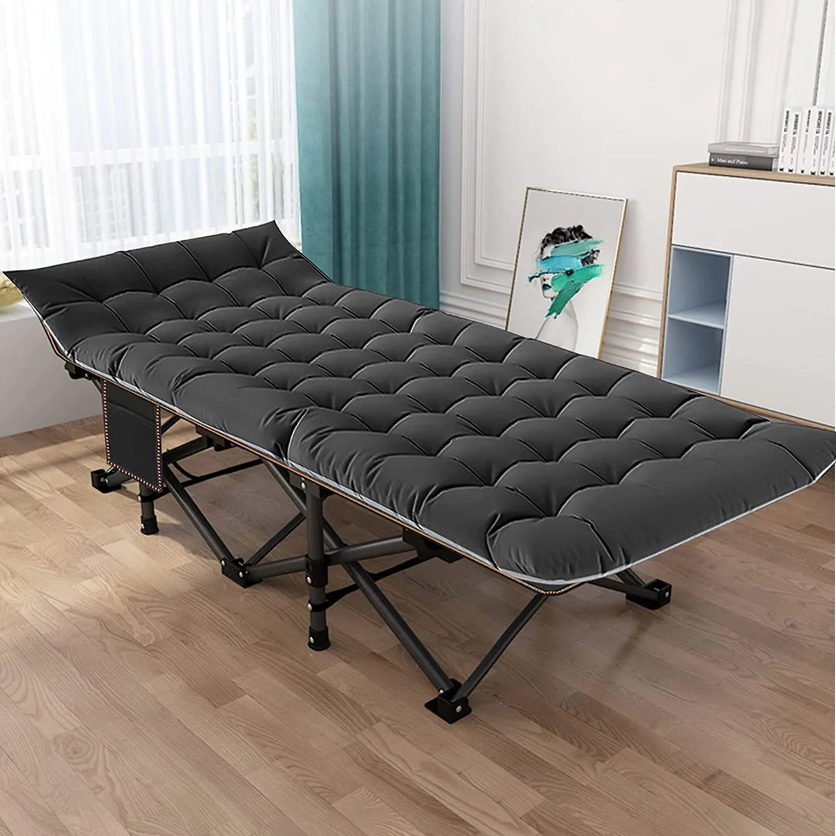 Folding Camping Cot 2 Pack with Carry Bag W764