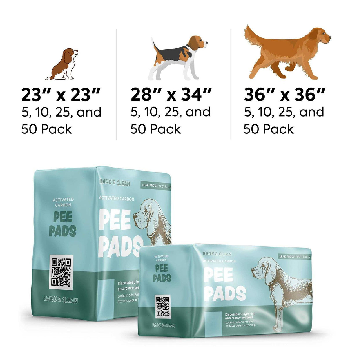 Dog and Puppy Pee Pads Leak-Proof I3041