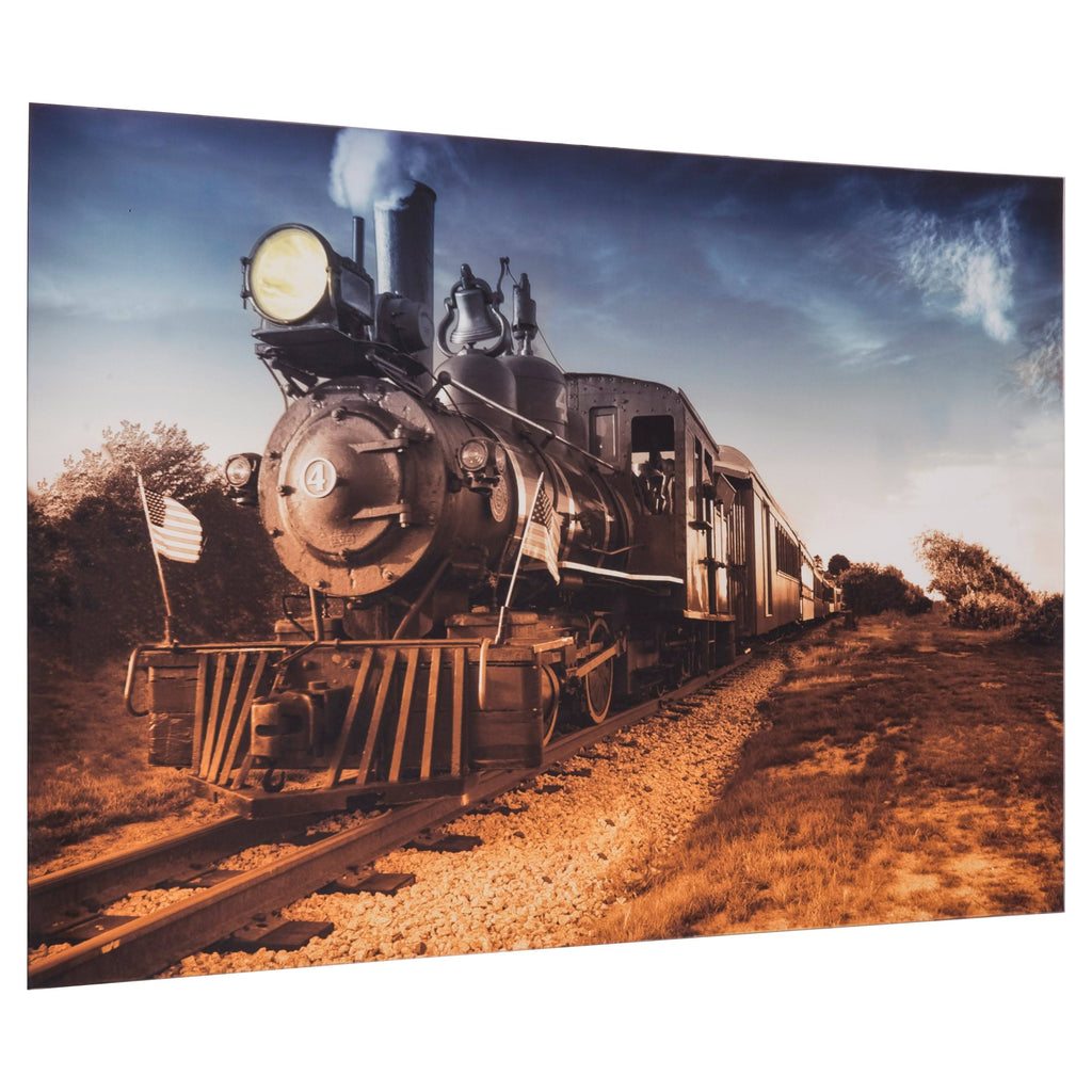 Multicolor Tempered Glass Wall Art P923