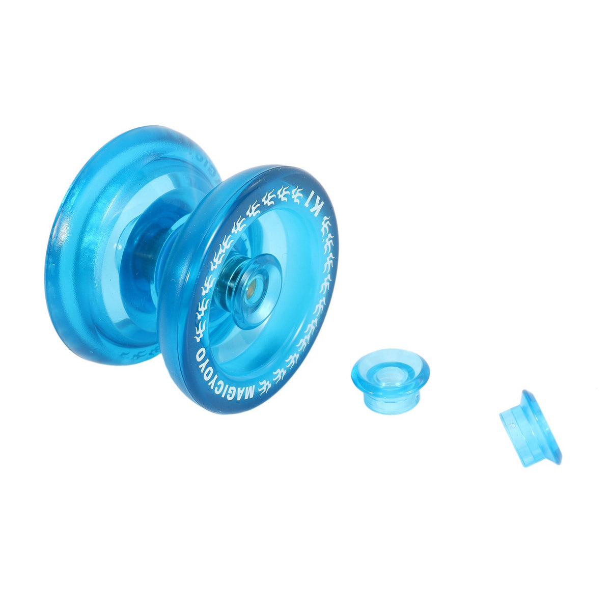 Crystal Blue Responsive Yoyo Ball with Yoyo Bag Q1537