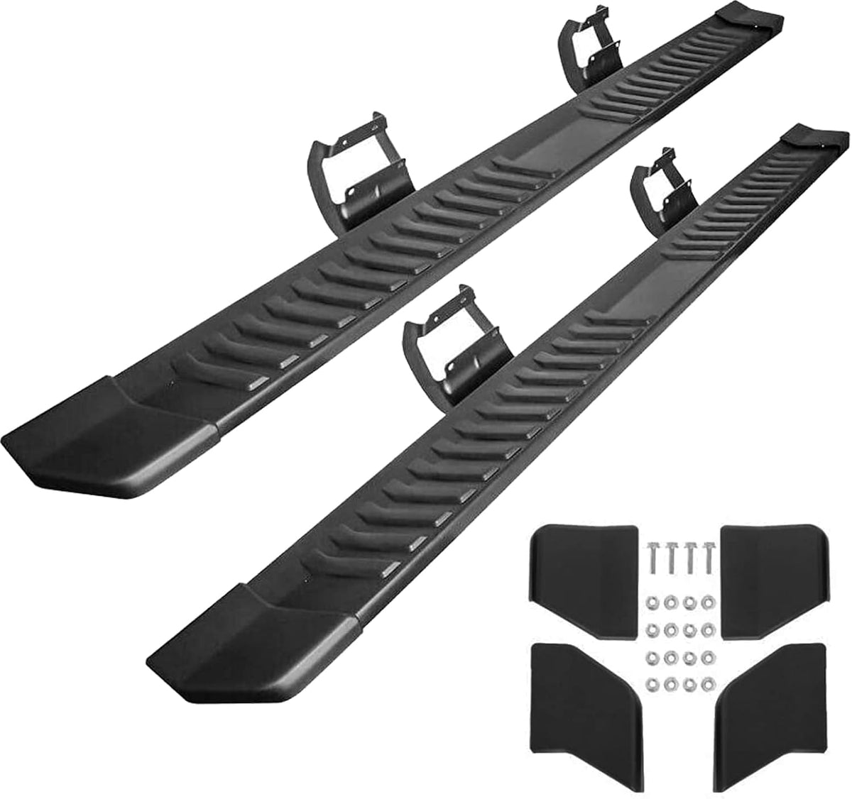 6 Inches Black Aluminum Alloy Side Step Running Boards H268497