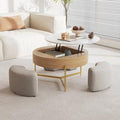 3 in 1 Lift Top Nesting Coffee Table with Storage H76563