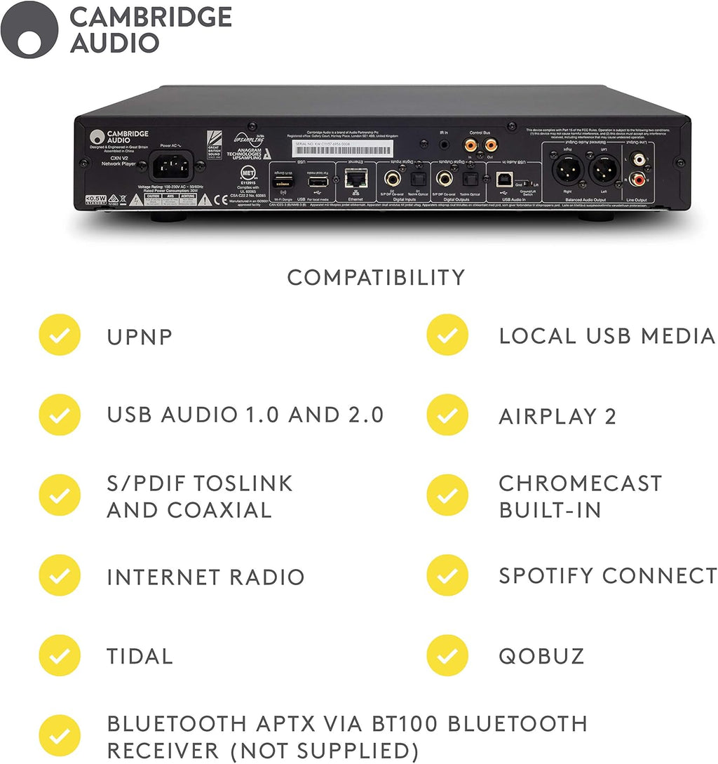 Lunar Grey Wireless Network Streamer P383