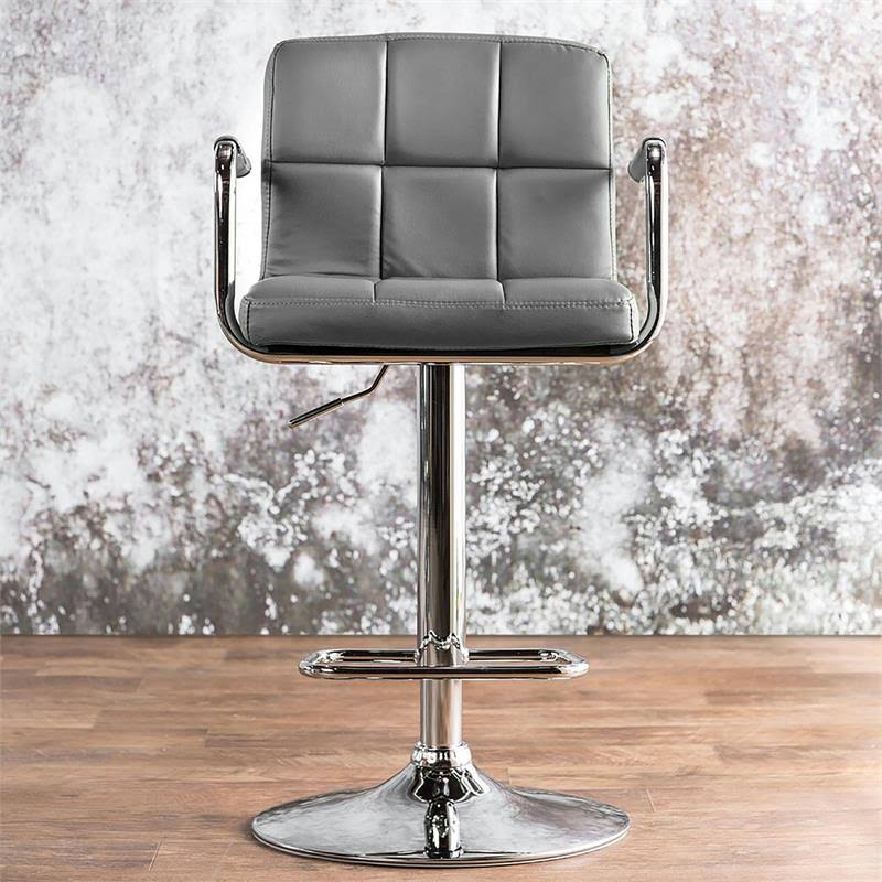 Adjustable Metal Barstool Set of 2 H43295