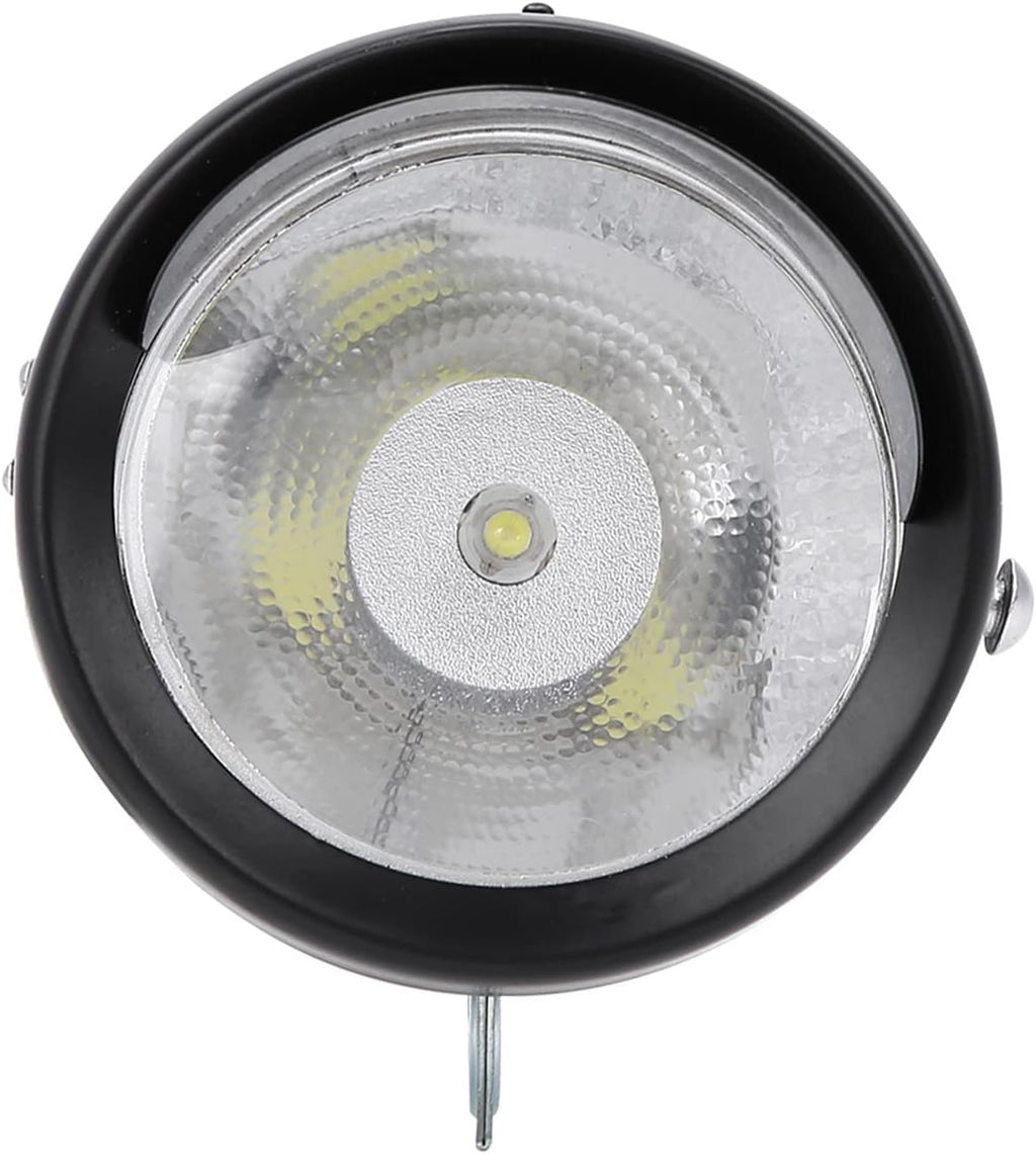 Retro Front Headlight with Visor 7 Led K861