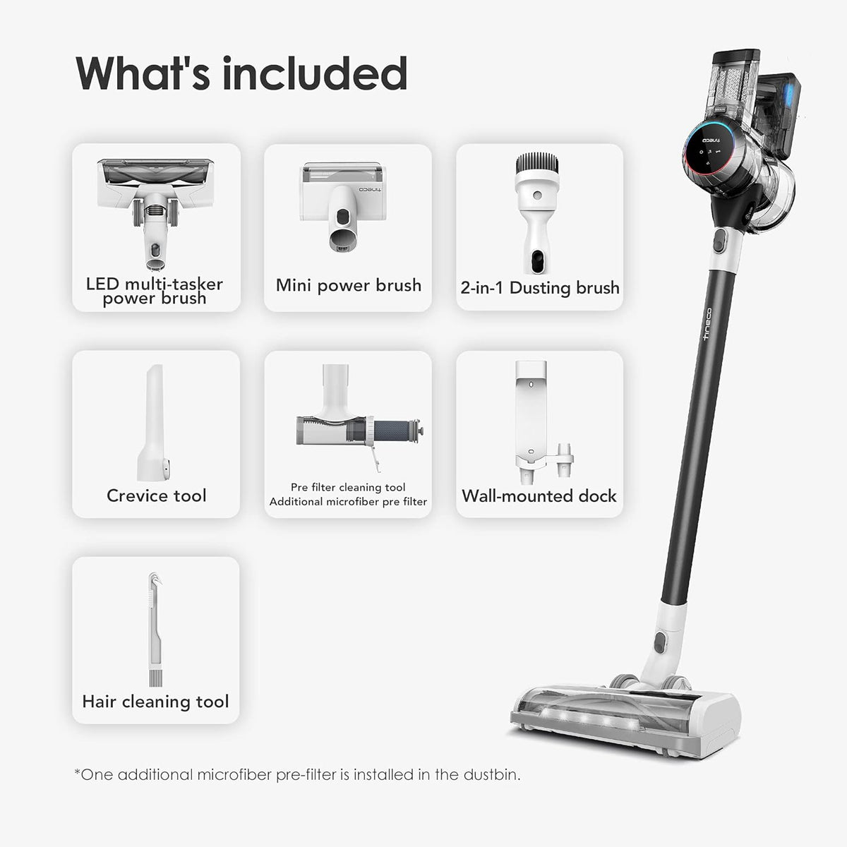 Cordless Stick Handheld Vacuum Cleaner L8446