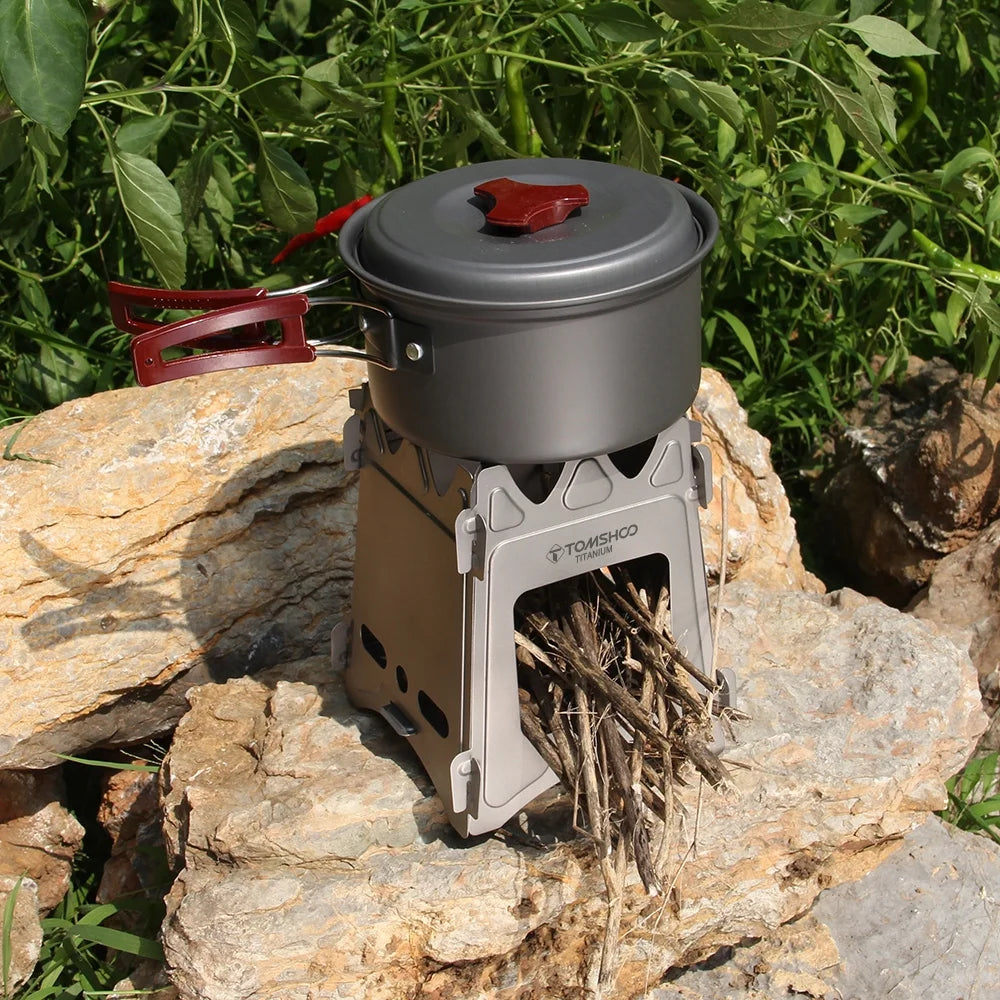 Titanium Wood Burning Backpacking Stove M494