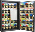 Black Adjustable Key Cabinet Lock Box W3047