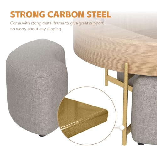 3 in 1 Lift Top Nesting Coffee Table with Storage H76563