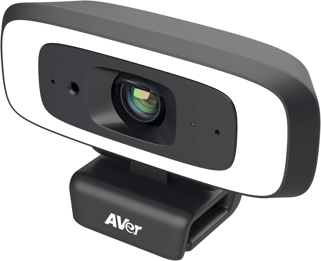 4K USB Webcam with Built-in Lighting and Privacy Cover T5621