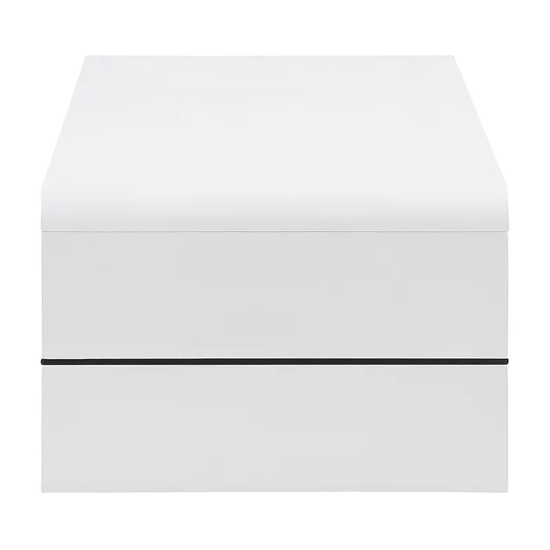 White High Gloss Wood Coffee Table D530271