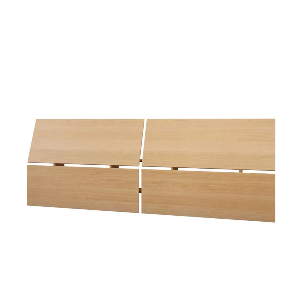 Queen Size Bed Set Natural Maple N54536