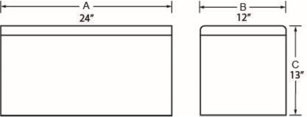 Flush Mount Box Aluminum U981751