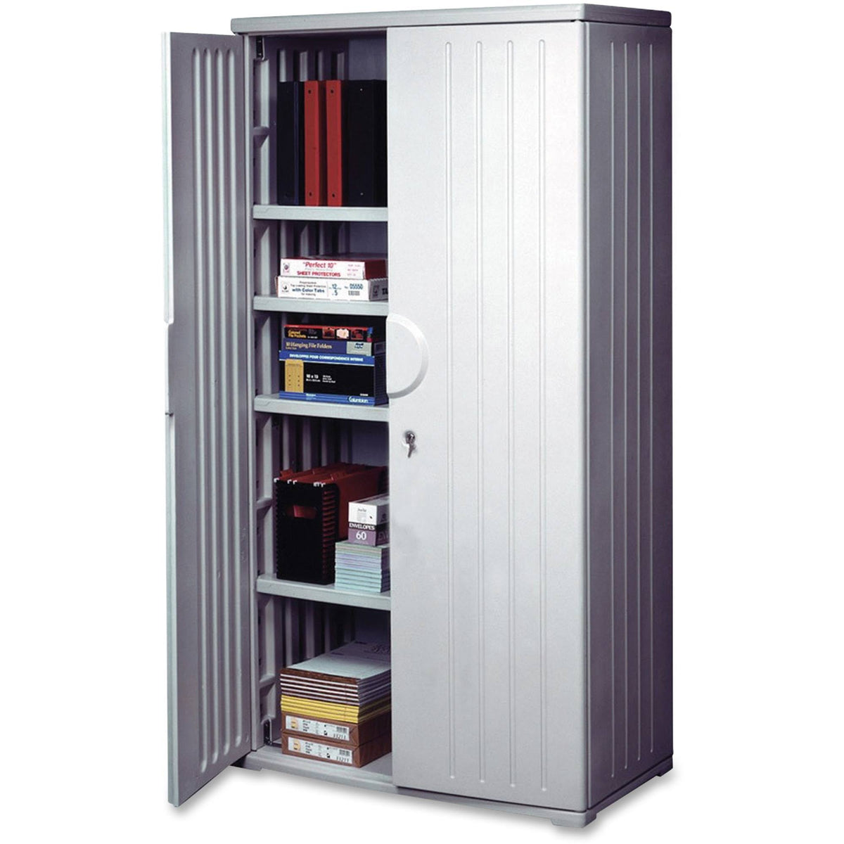 72 inch Storage Cabinet, Platinum D357154