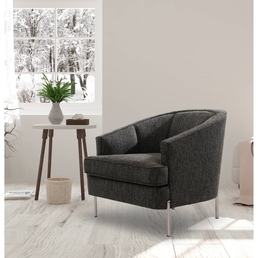 Black Club Chair X471