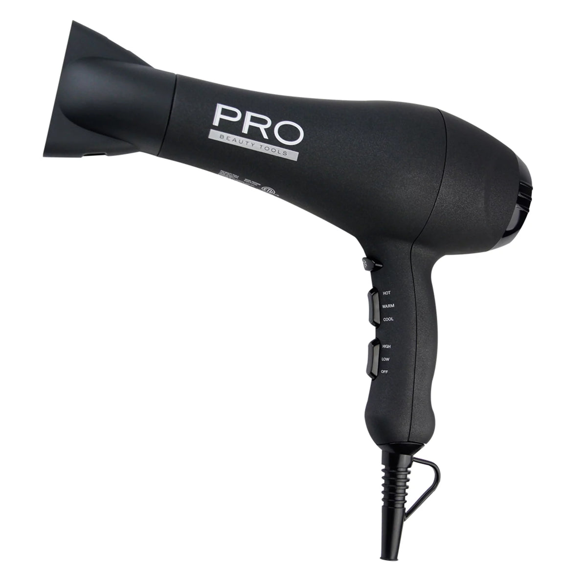 Black 1875 Watts Ionic Hair Dryer Y245