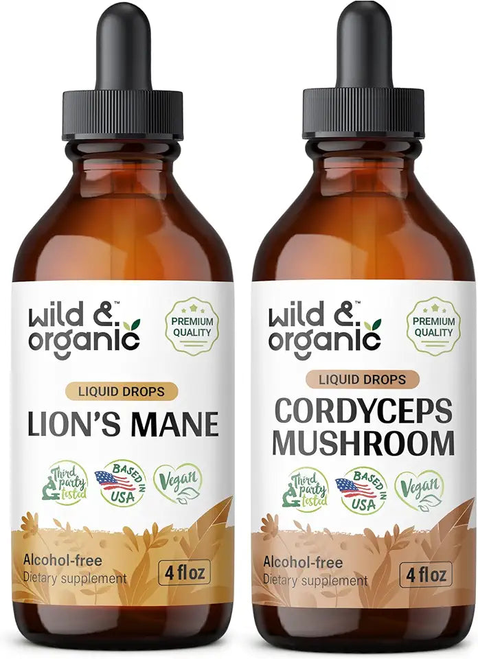 Lion's Mane & Cordyceps Tincture 4 fl oz D591
