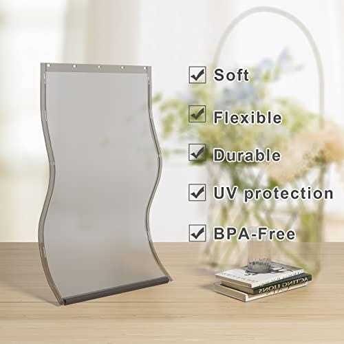 Large Dog Door Replacement Flaps with Screws E9656