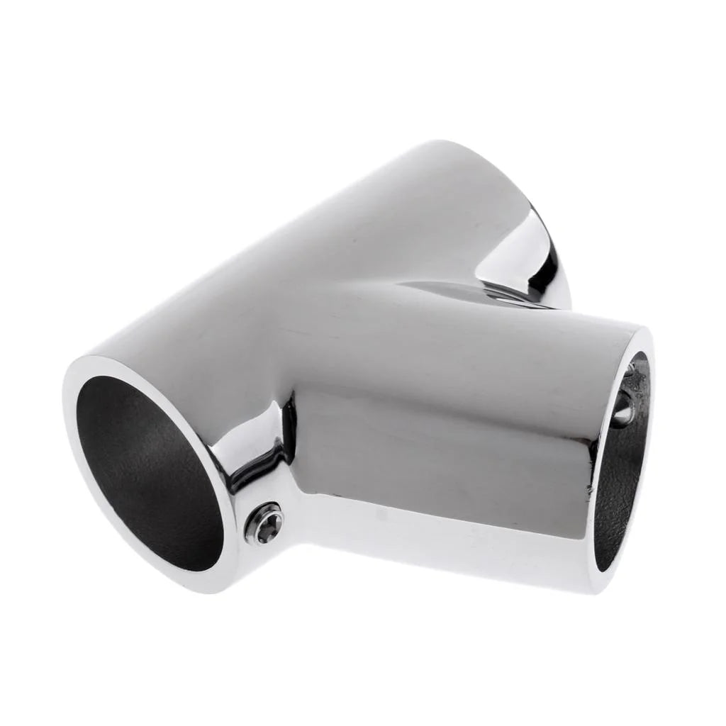 Marine Stainless Steel 60 Degree T Fitting 7/8" Tube Hand Rail Z518