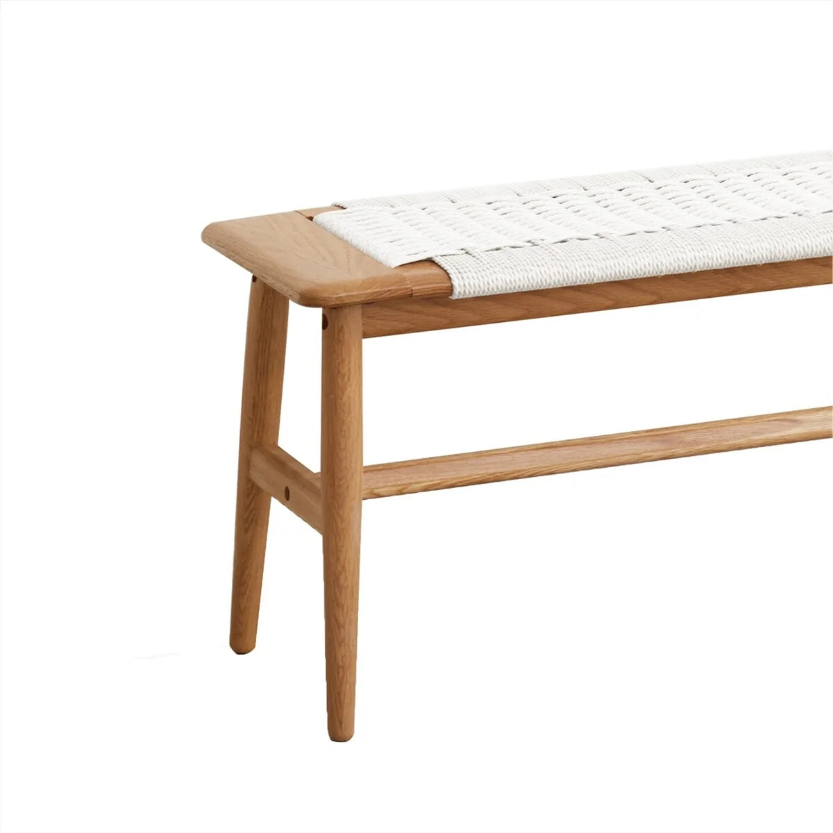 Natural Oak Wood Dining Bench L5448